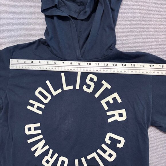 Hollister Navy Long Sleeve Hollister Hoodie Size M - Picture 4 of 8